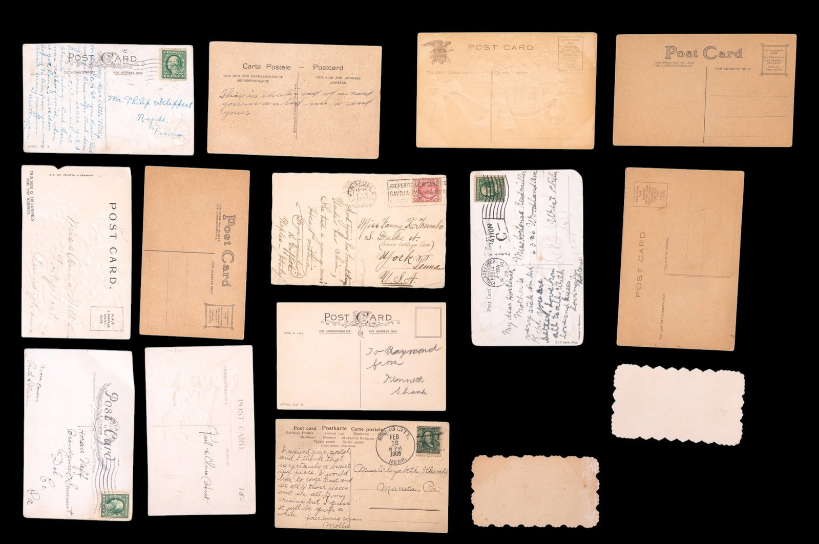 Vintage Valentine's Postcards - 2