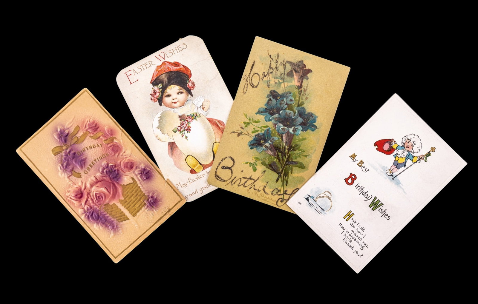 Early Floral / Greeting Postcards - 4