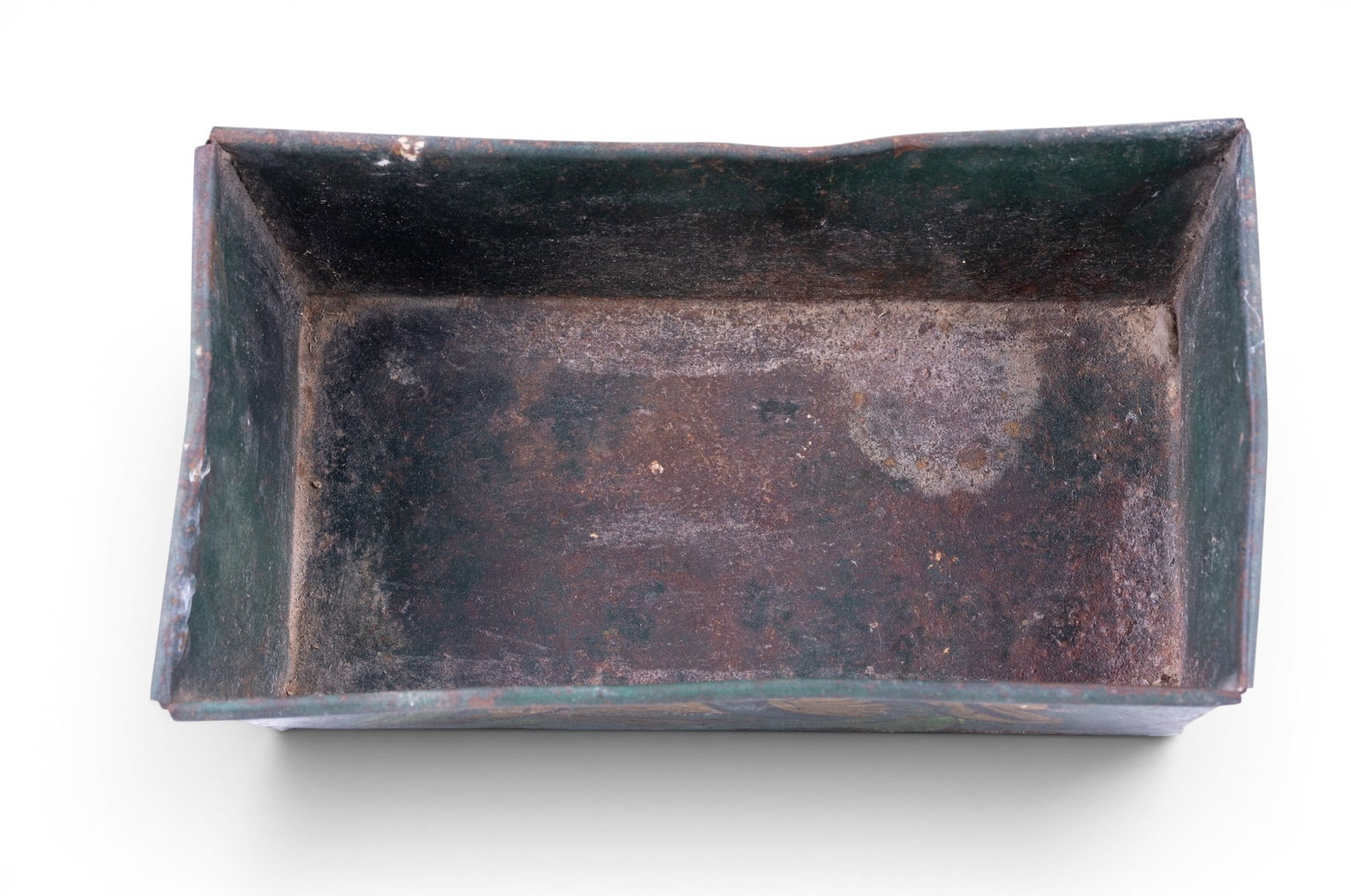 Rare Painted Tin Cake Pan, ca. 1870 - 5