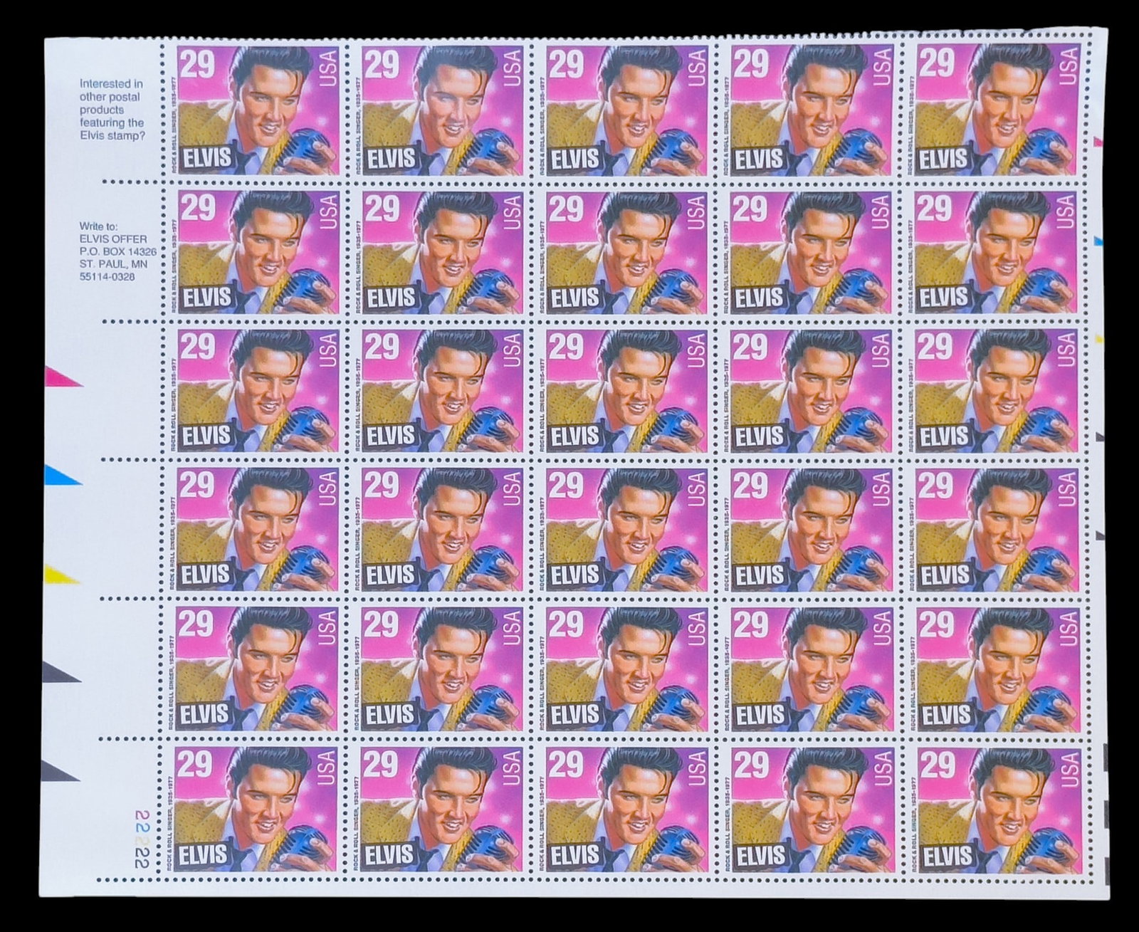 United States Postage Stamp Sheets - 5