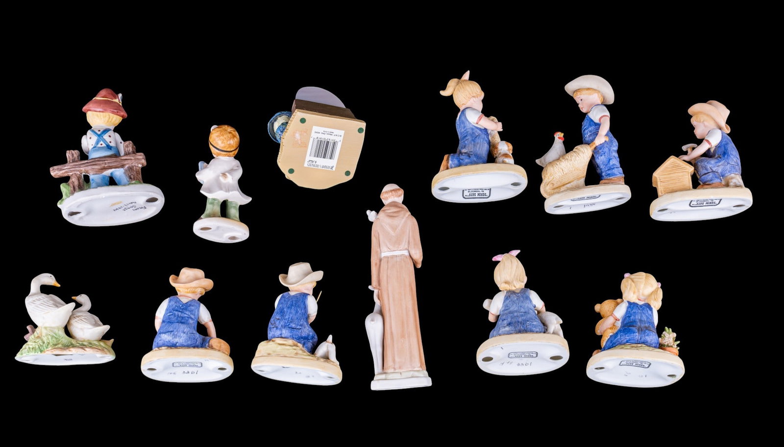Porcelain Bisque Figural Sculptures - 2