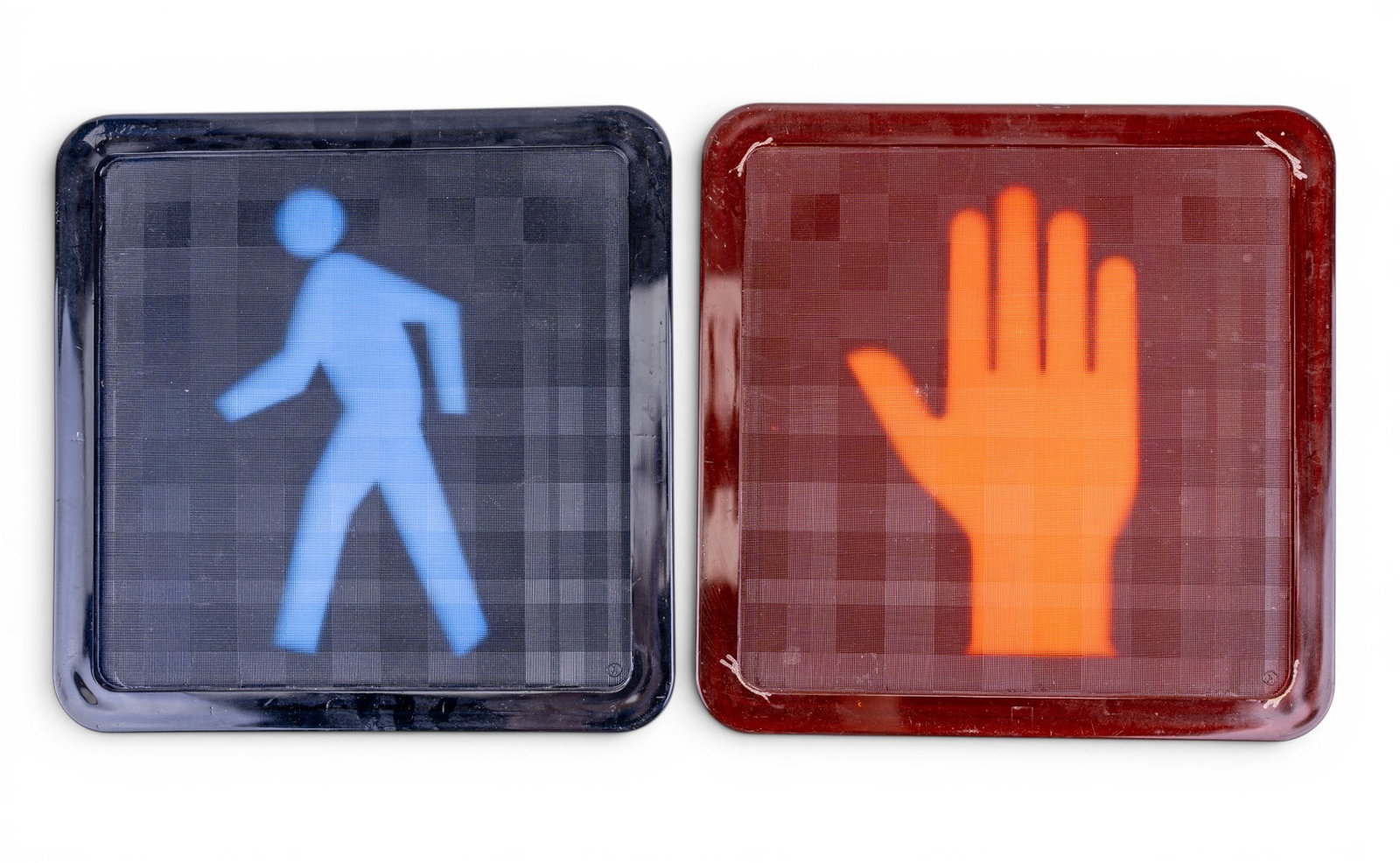 Pair of "WALK" and "STOP" Sign Inserts (1 of 5)
