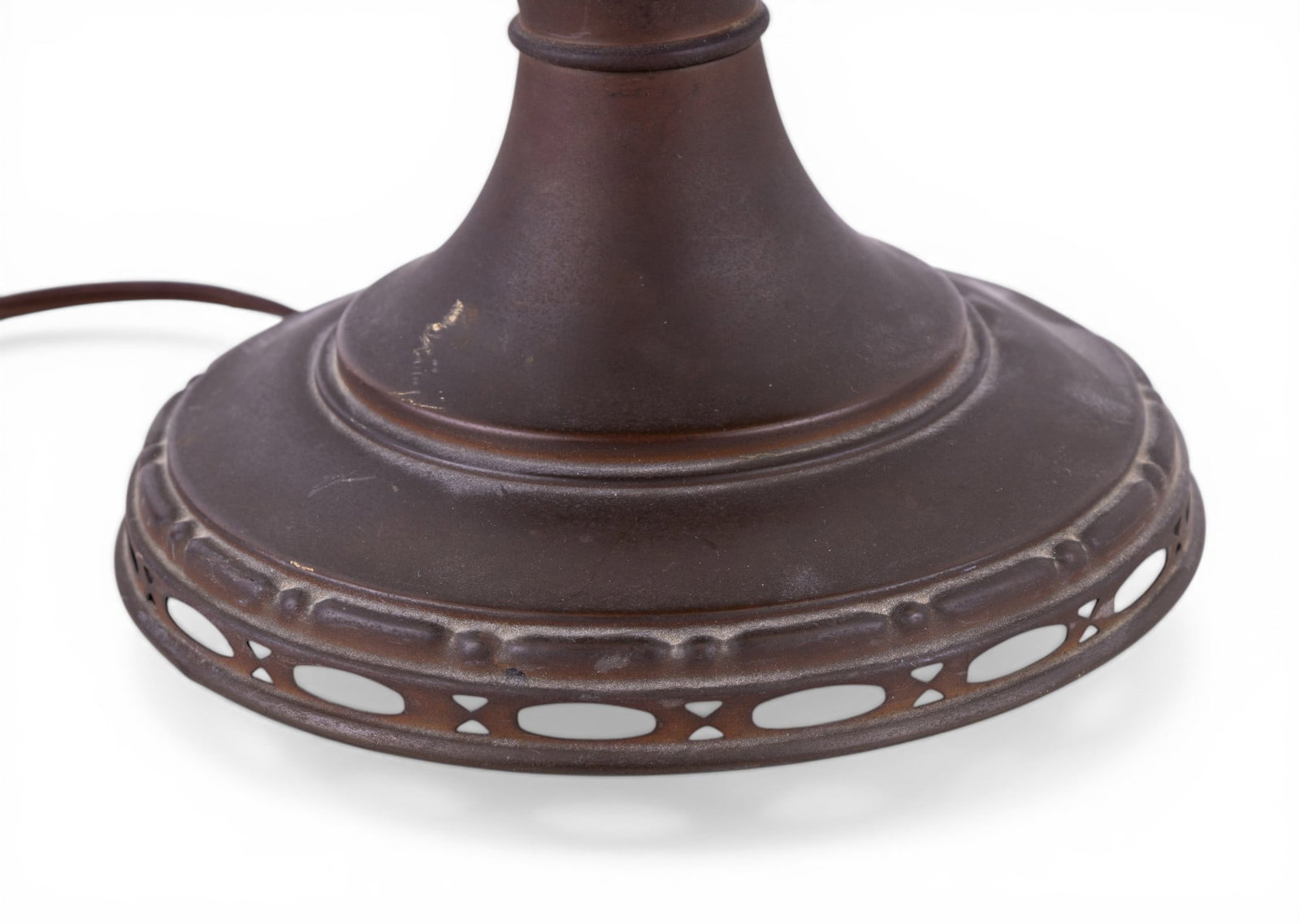 Vintage Electrified Hurricane Parlor Lamp - 7