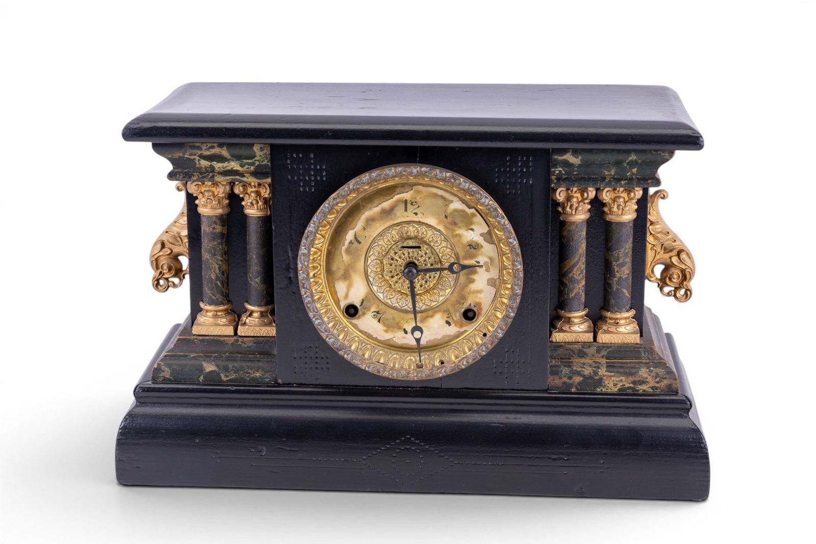 Antique Gilbert Time & Strike Mantle Clock (1 of 12)