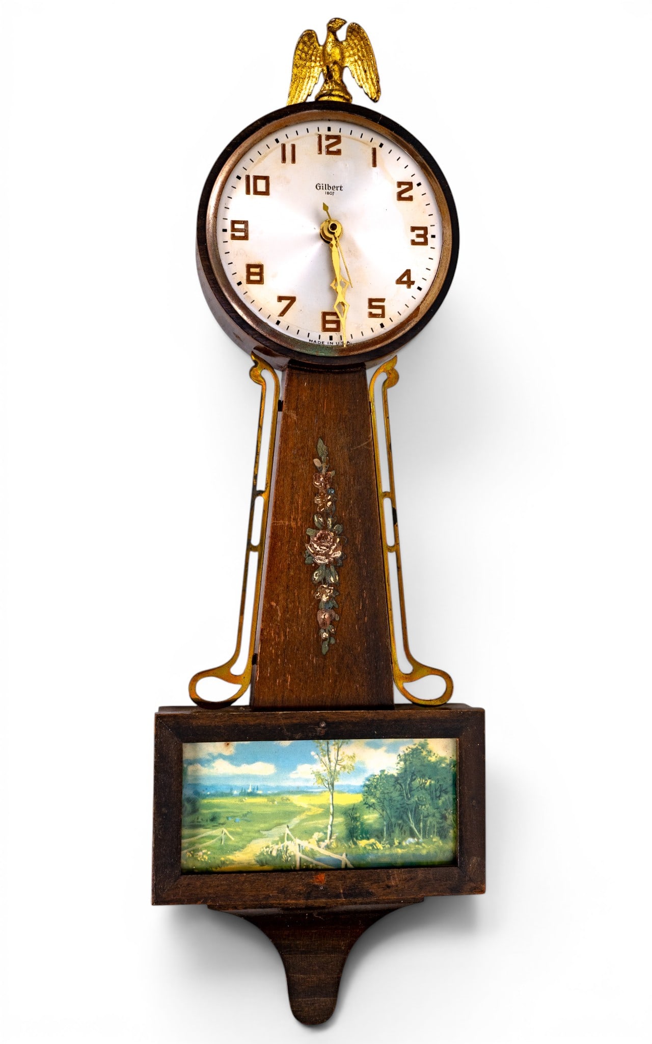 Gilbert 8-Day Banjo Wall Clocks - 7