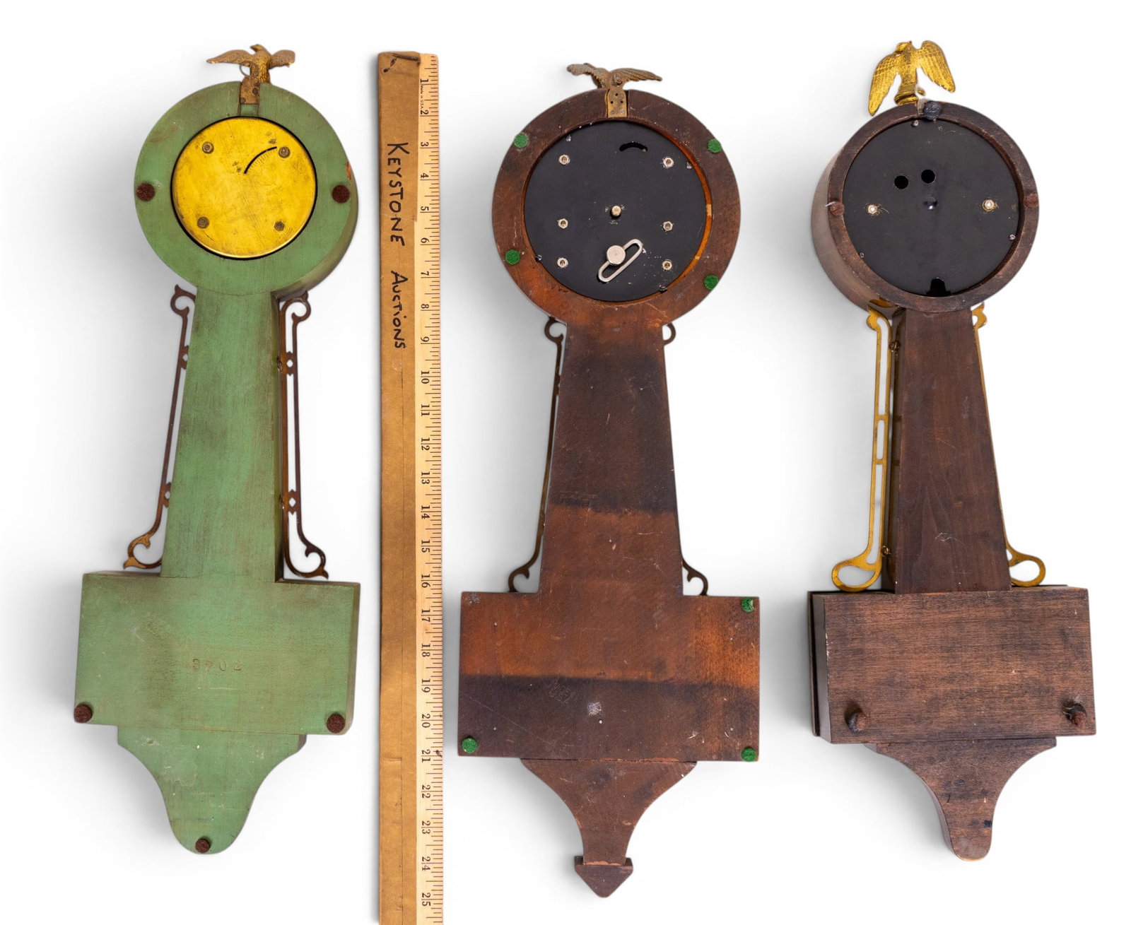 Gilbert 8-Day Banjo Wall Clocks - 8