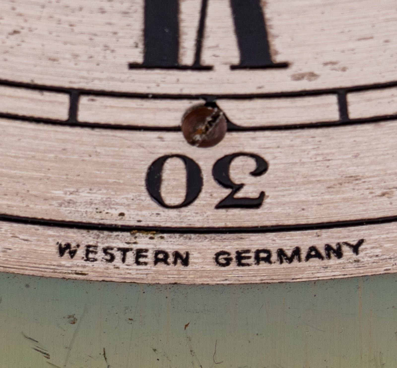 W. German Mantle Clock & Replogle Globe - 9