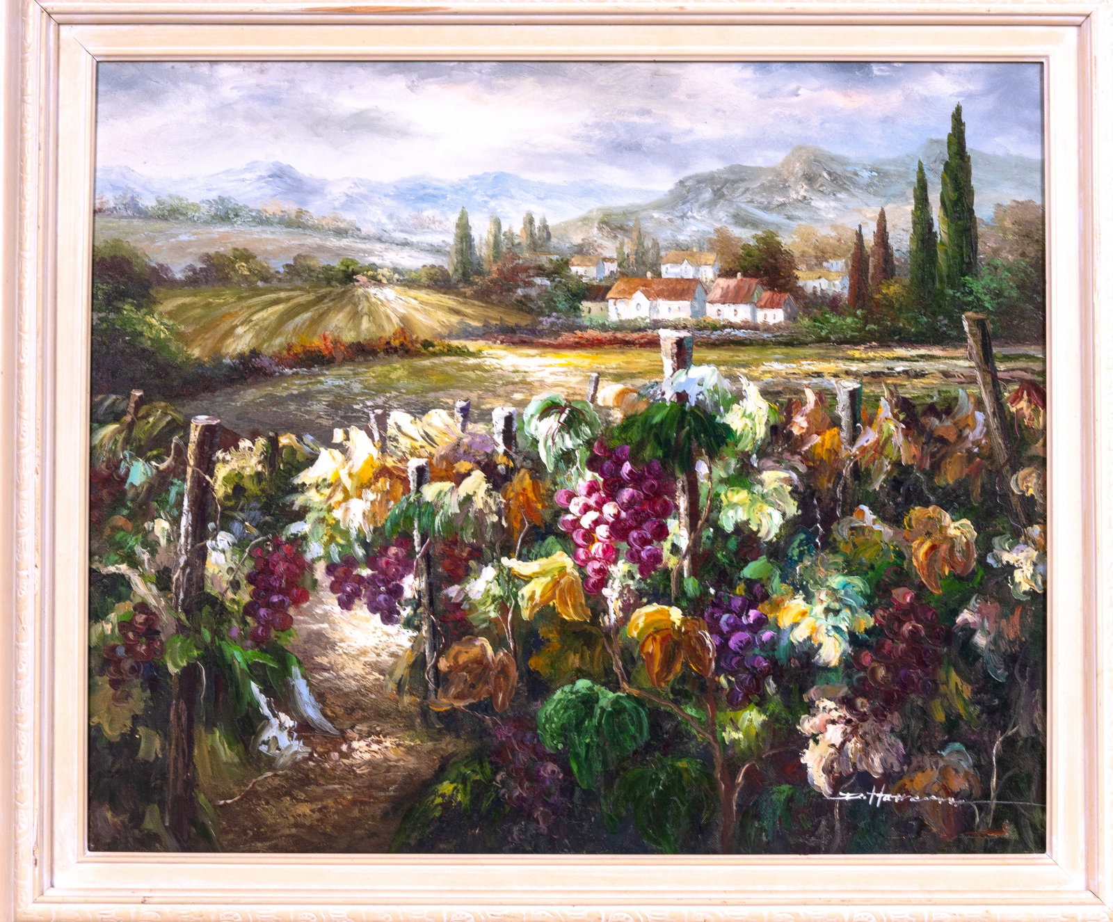 Floral Themed Decorative Artwork - 13