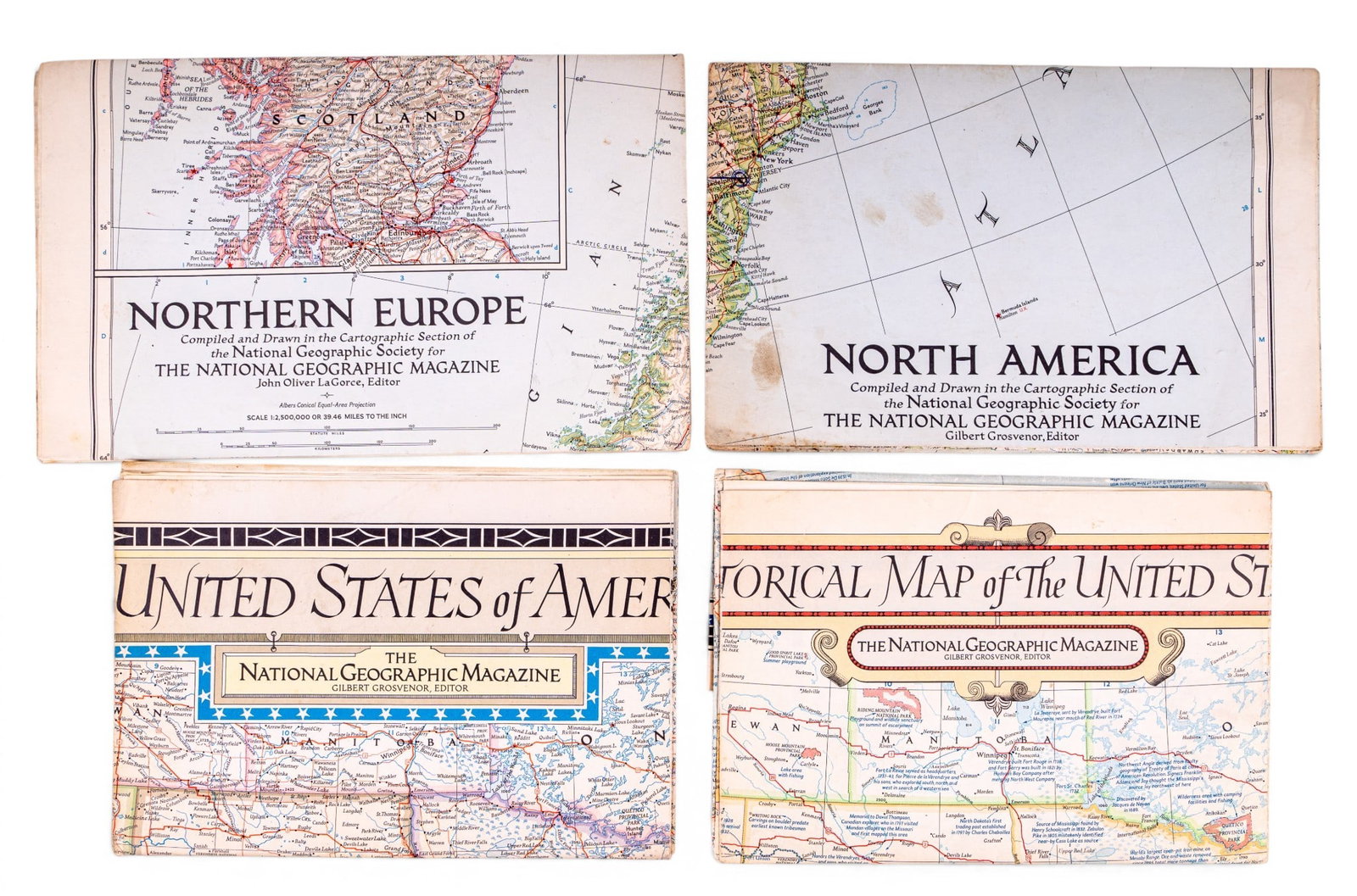 Various National Geographic Maps - 5