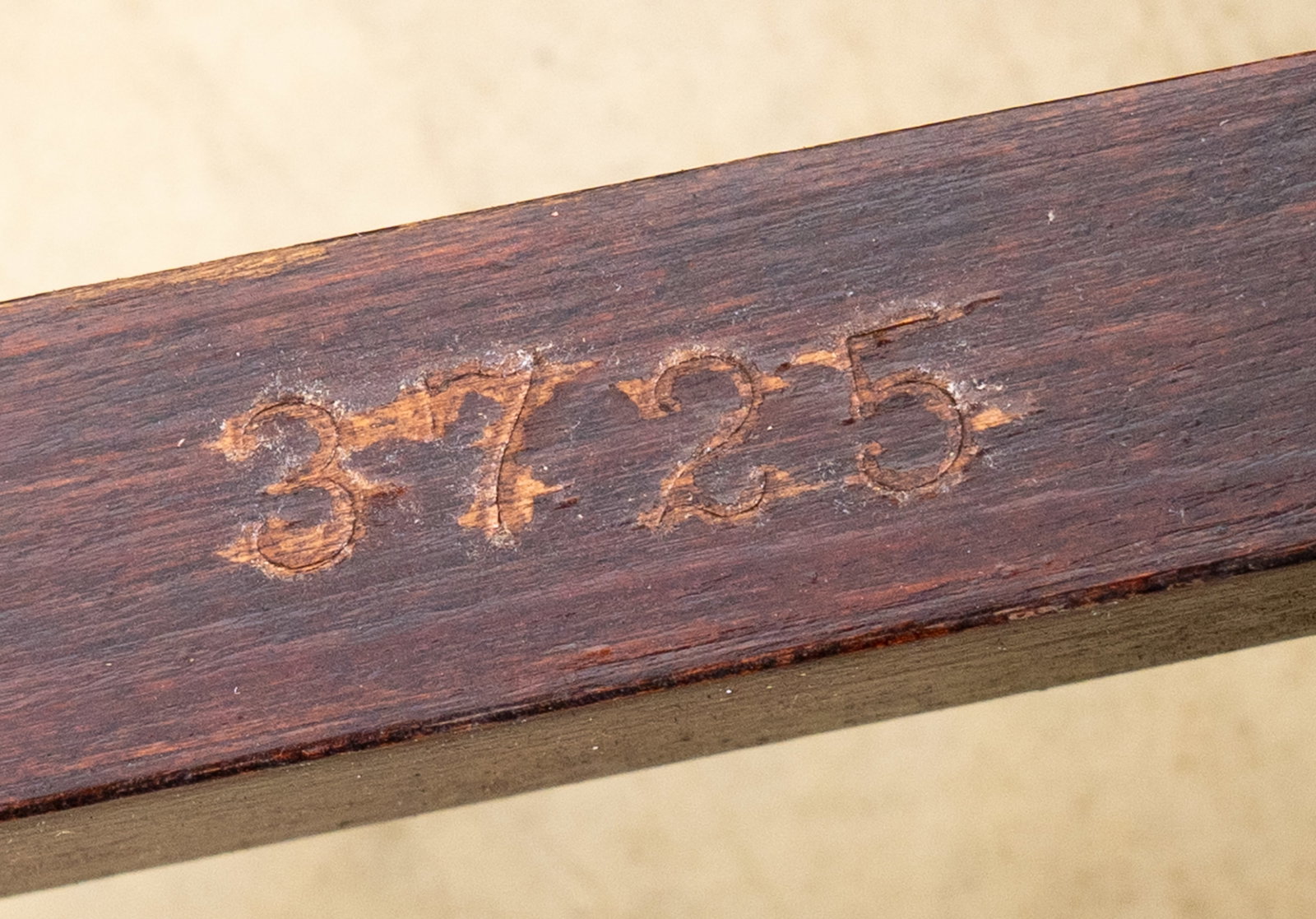 Early Washburn Tenor Banjo Marked on Back - 9
