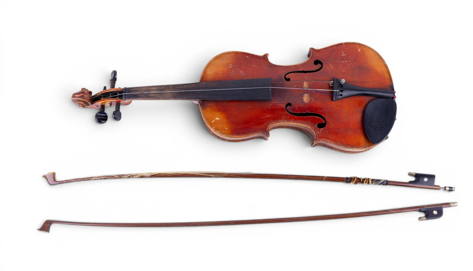 Antique Stradivarius Style Violin - 8