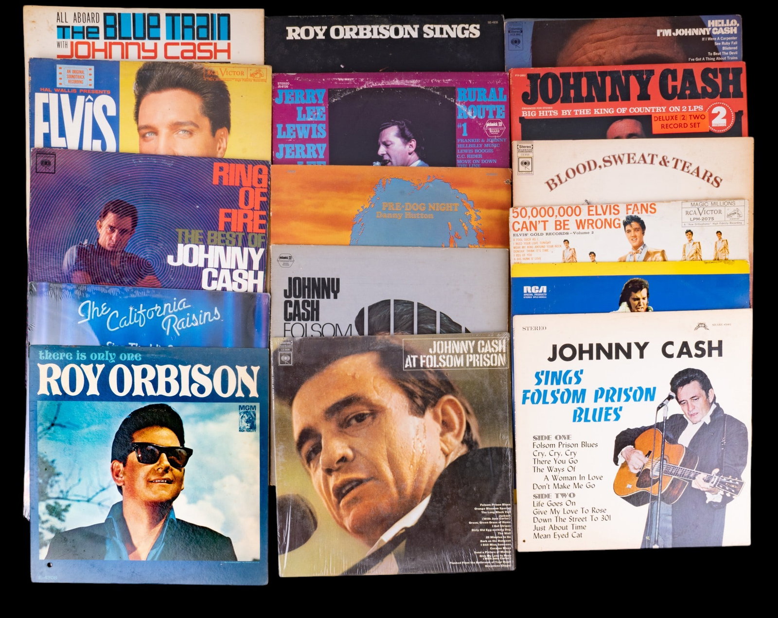 Elvis Presley, Johnny Cash, & Other Vinyl Records (1 of 8)