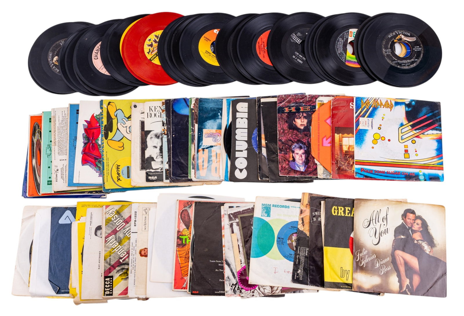 Vintage 45 RPM Vinyl Records (1 of 4)