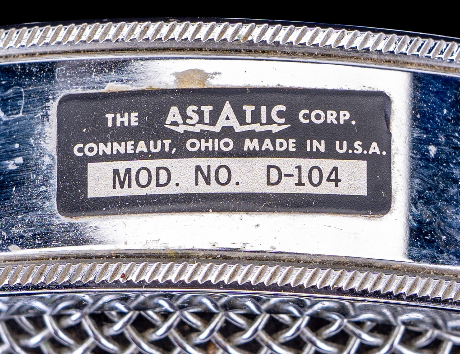 Vintage Astatic D-104 Microphone - 8