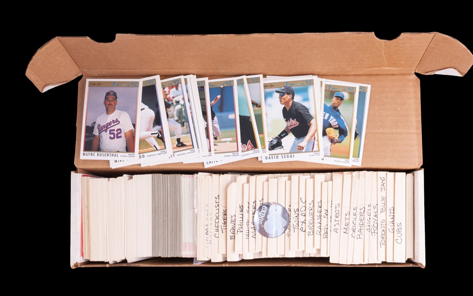 Topps, Fleer, Upper Deck, Score, Baseball Cards - 4