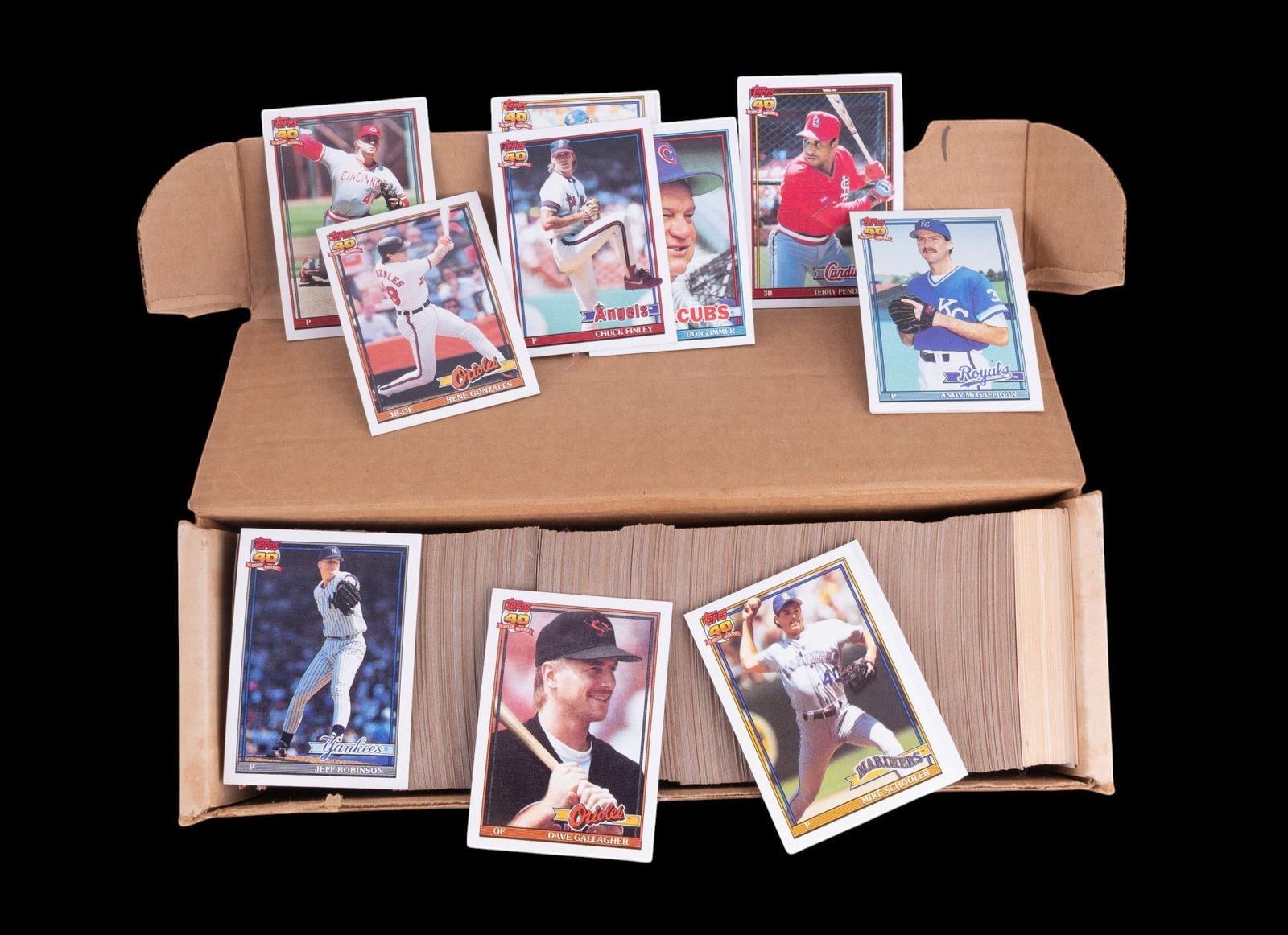 Topps, Fleer, Upper Deck, Score, Baseball Cards - 6