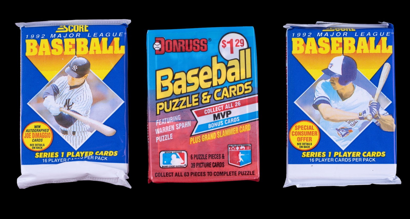 Donruss, Score, Bowman, Leaf, Baseball Cards - 3