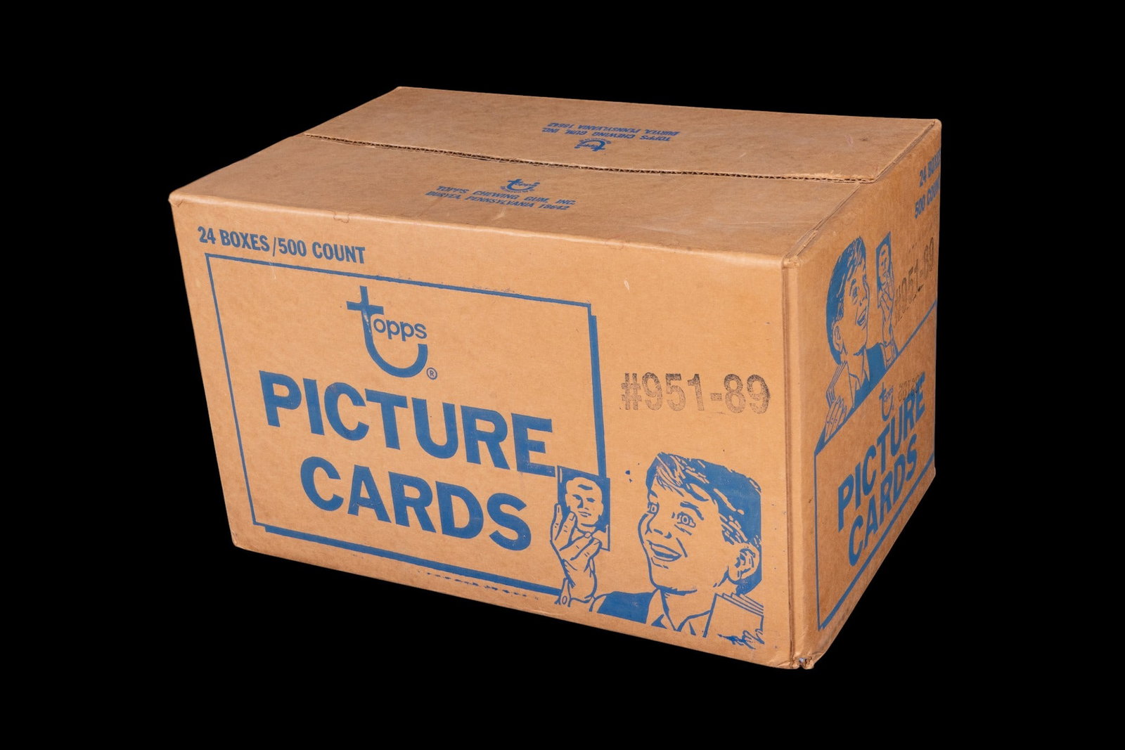 Factory-Sealed Topps Baseball Card Case, 1989 - 2