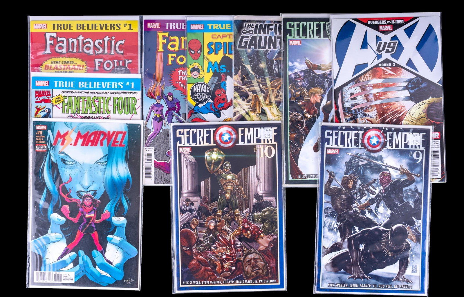 Collection of Marvel Comic Books (1 of 5)