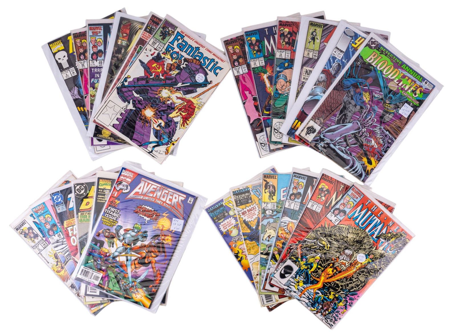 Collection of Marvel & DC Comic Books (1 of 5)