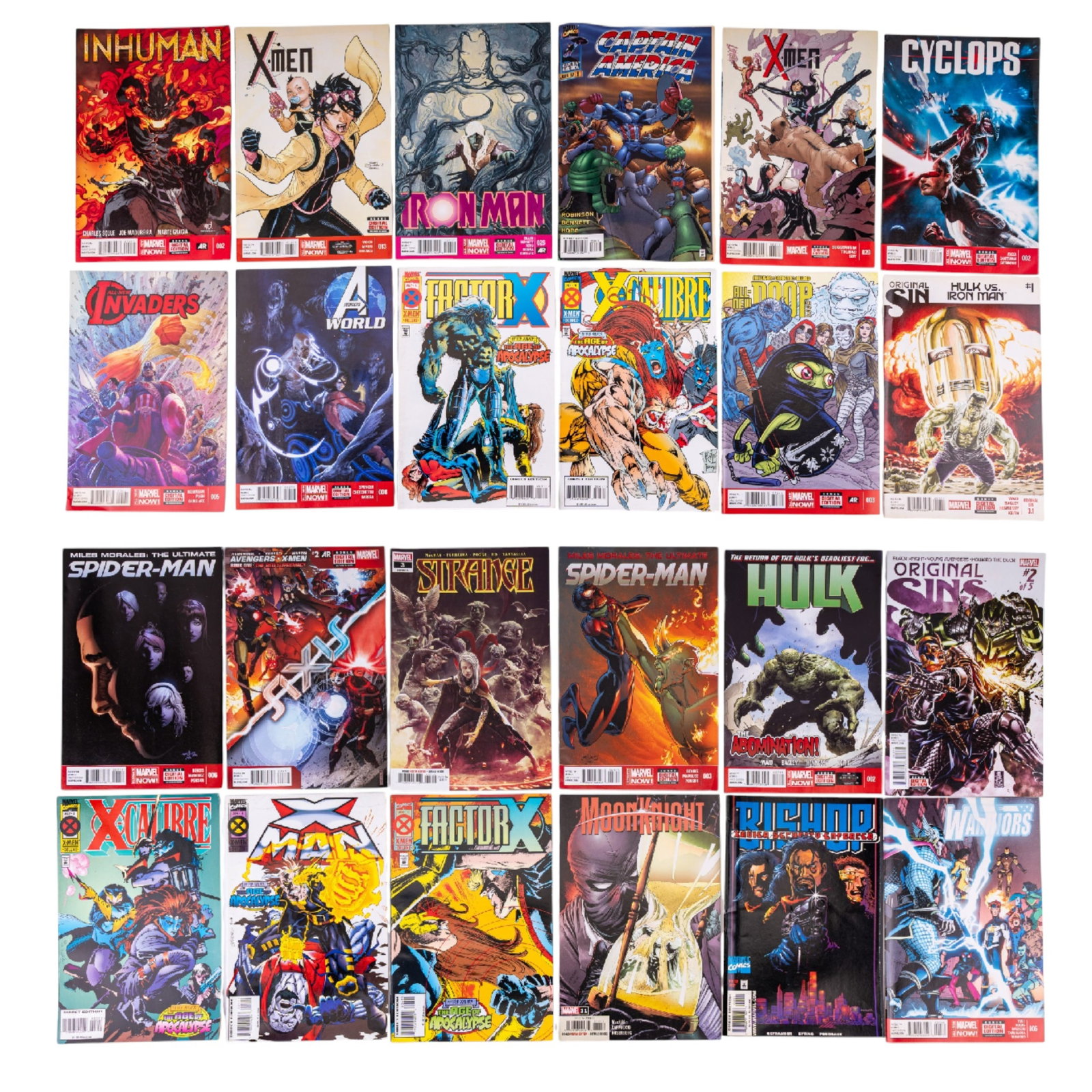 Collection of Marvel Comic Books (1 of 5)