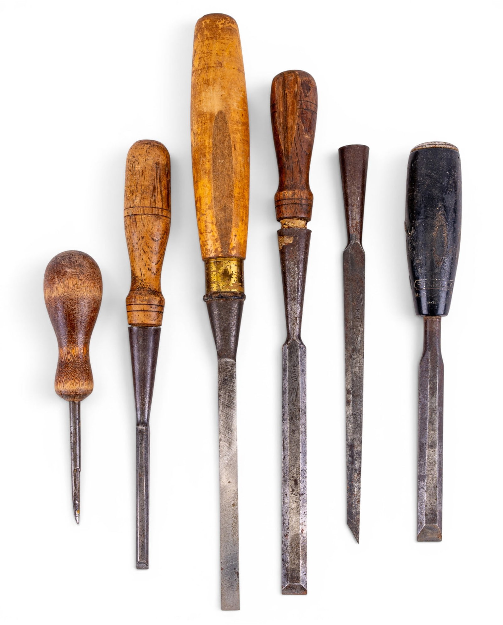Antique Plane, Cowbell, Smudge Pot, Sharpener - 3