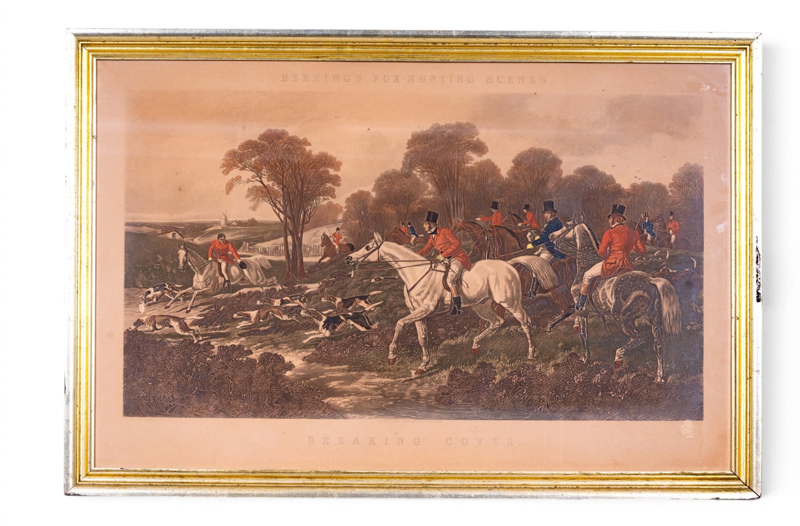 2 Fox Hunting Engravings, J.F. Herring - 2