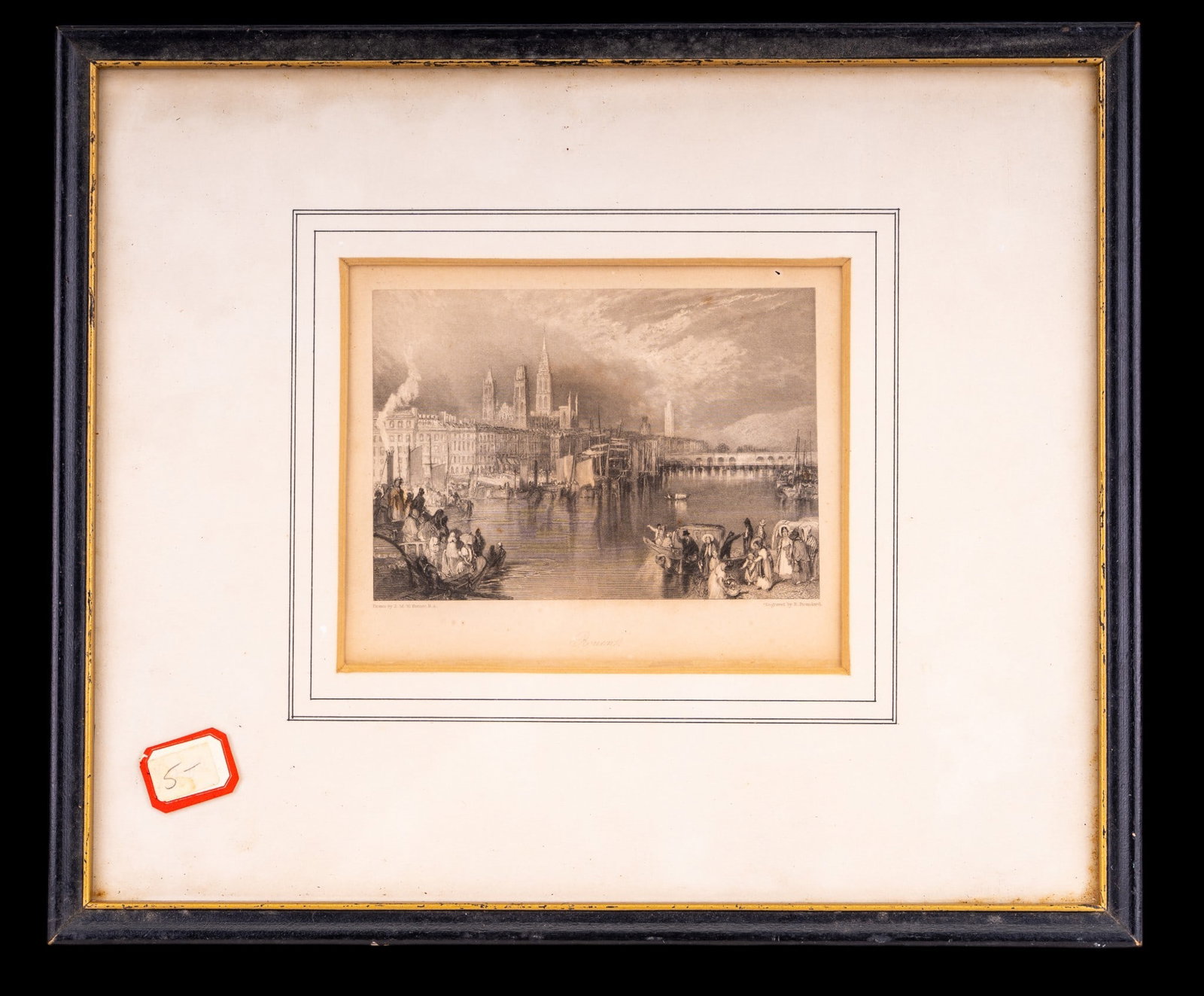 19thC Engraving by W. Brandard After J.M.W. Turner (1 of 5)