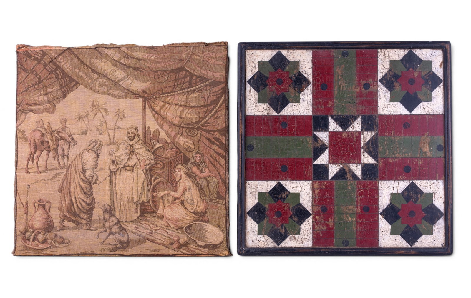 Vintage Tapestry & Contemporary Folk Art (1 of 5)
