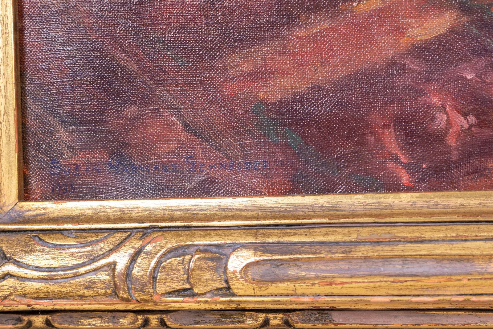 Signed and Dated O/c, Susan W. Schneider - 5