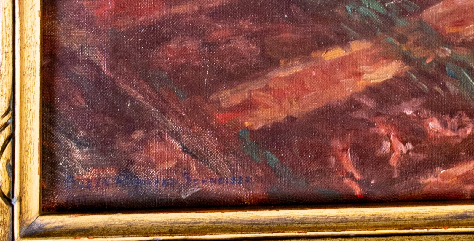 Signed and Dated O/c, Susan W. Schneider - 7