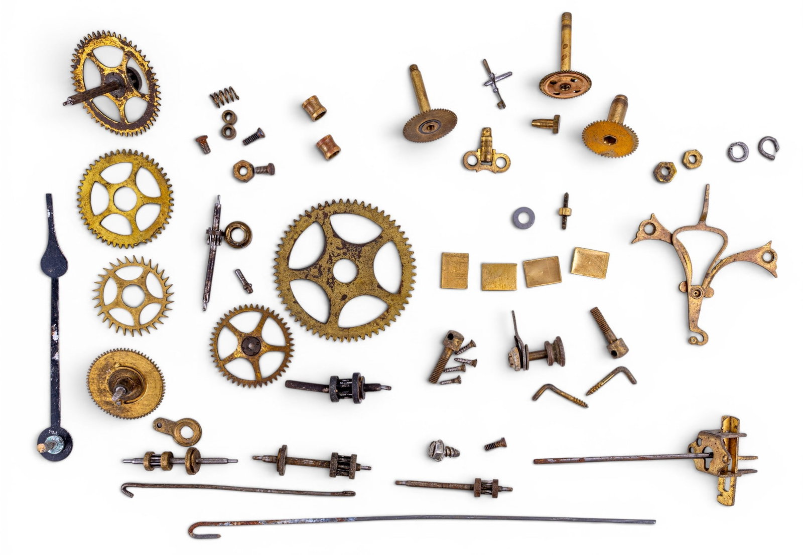 Early Clock Parts, Movements, Faces - 2