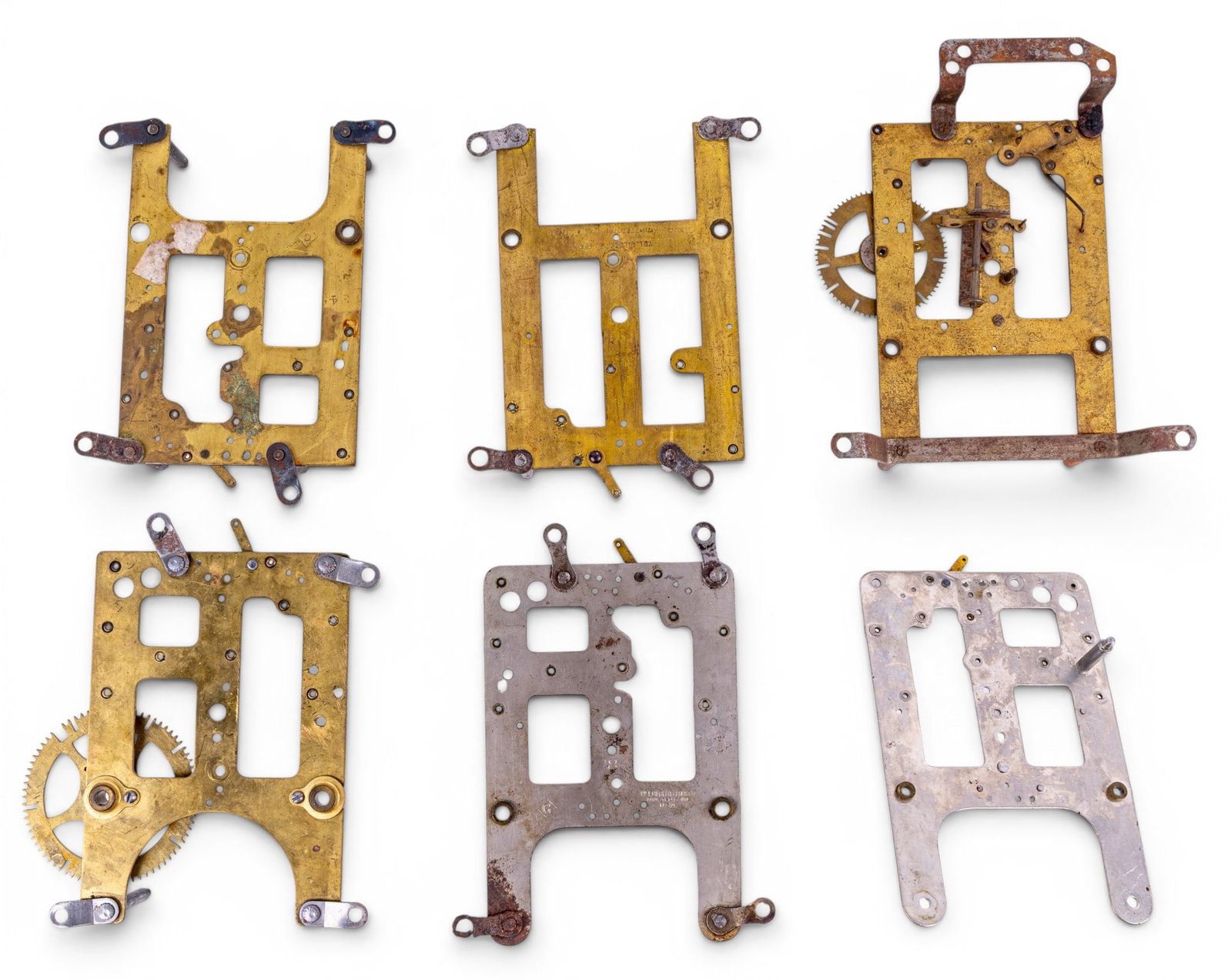Early Clock Parts, Movements, Faces - 8