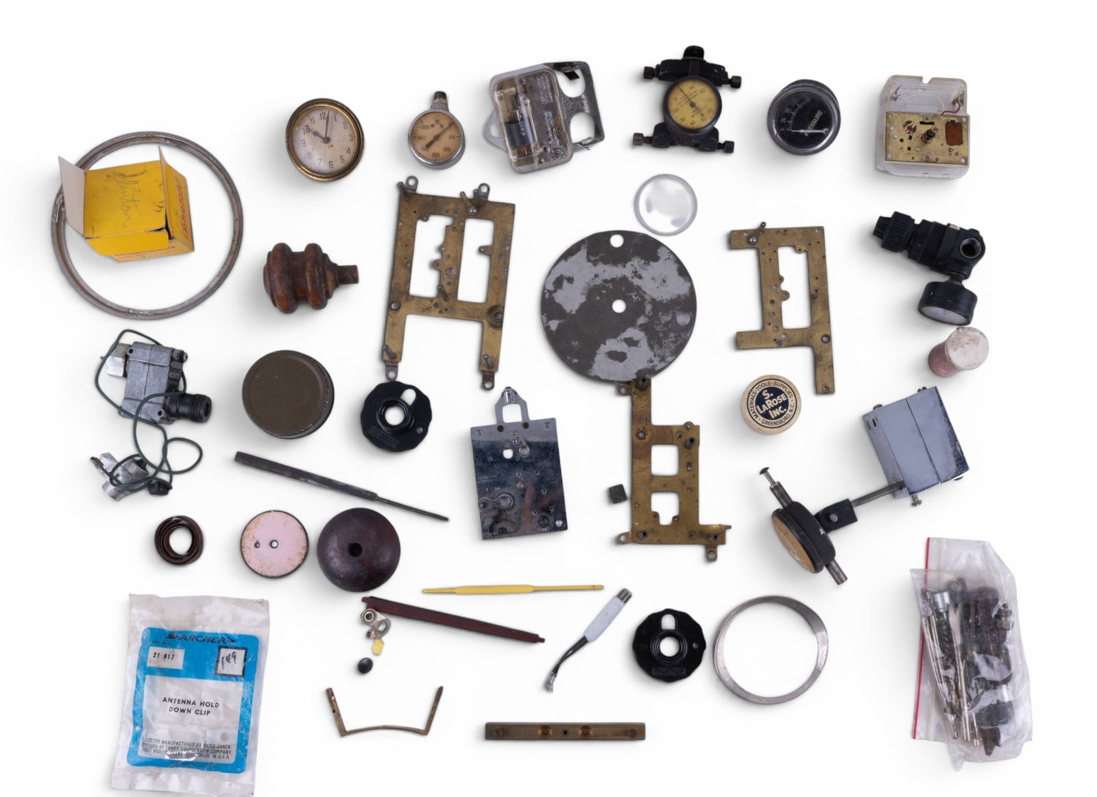 Clock Movements, Pressure Gauges, More (1 of 6)