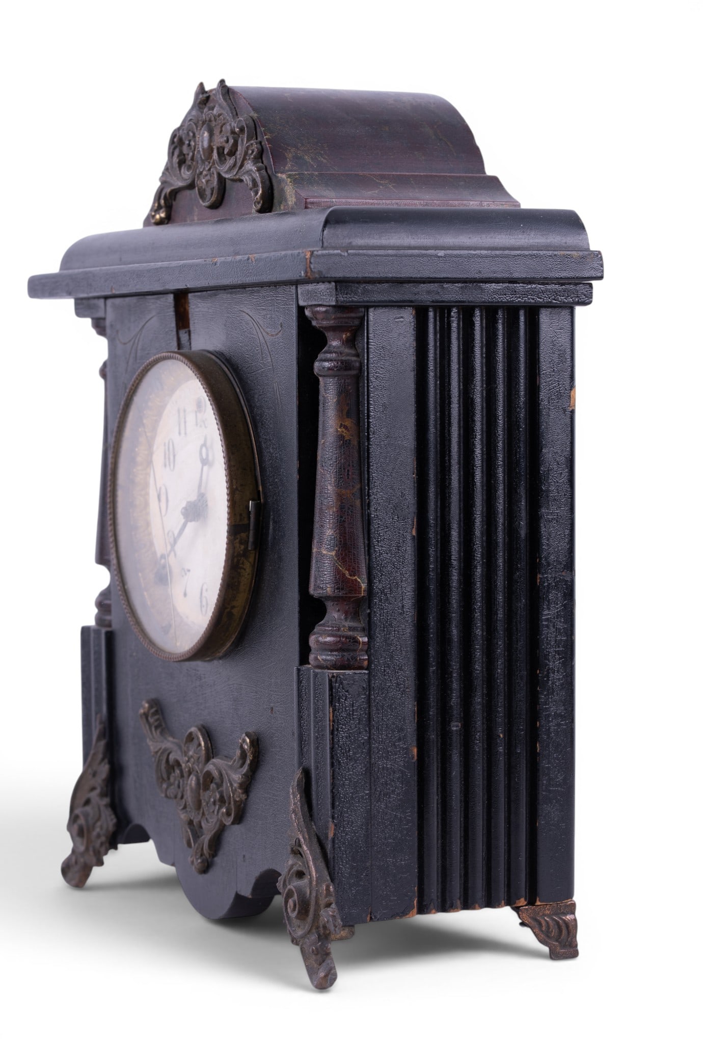 Antique Wm. Gilbert Mantle Clock - 5
