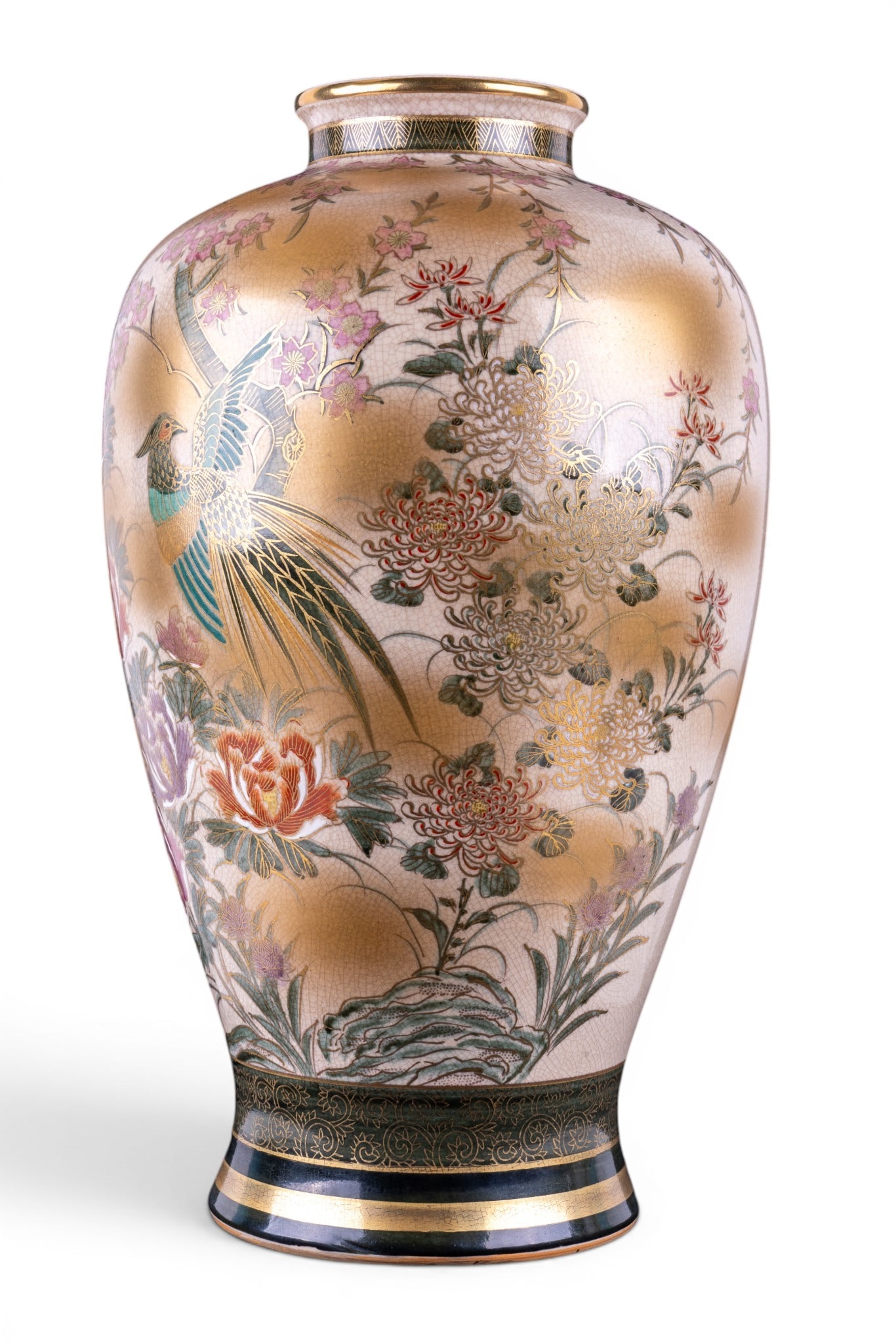 Large Satsuma Vase (1 of 11)