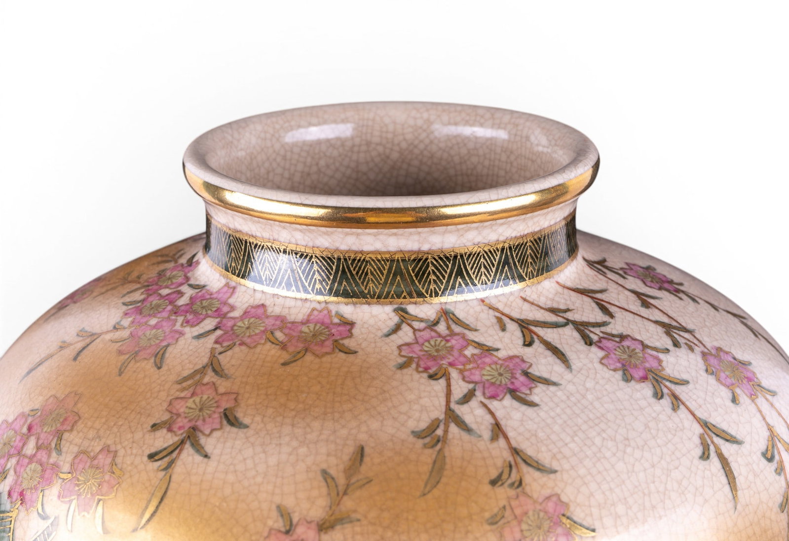 Large Satsuma Vase - 3