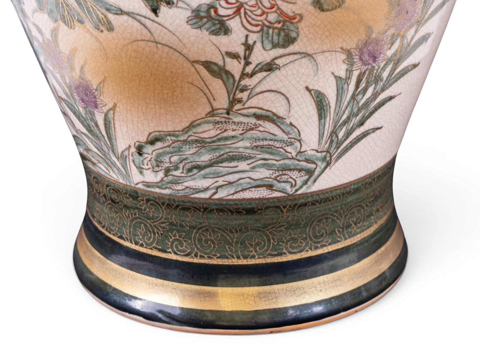 Large Satsuma Vase - 4