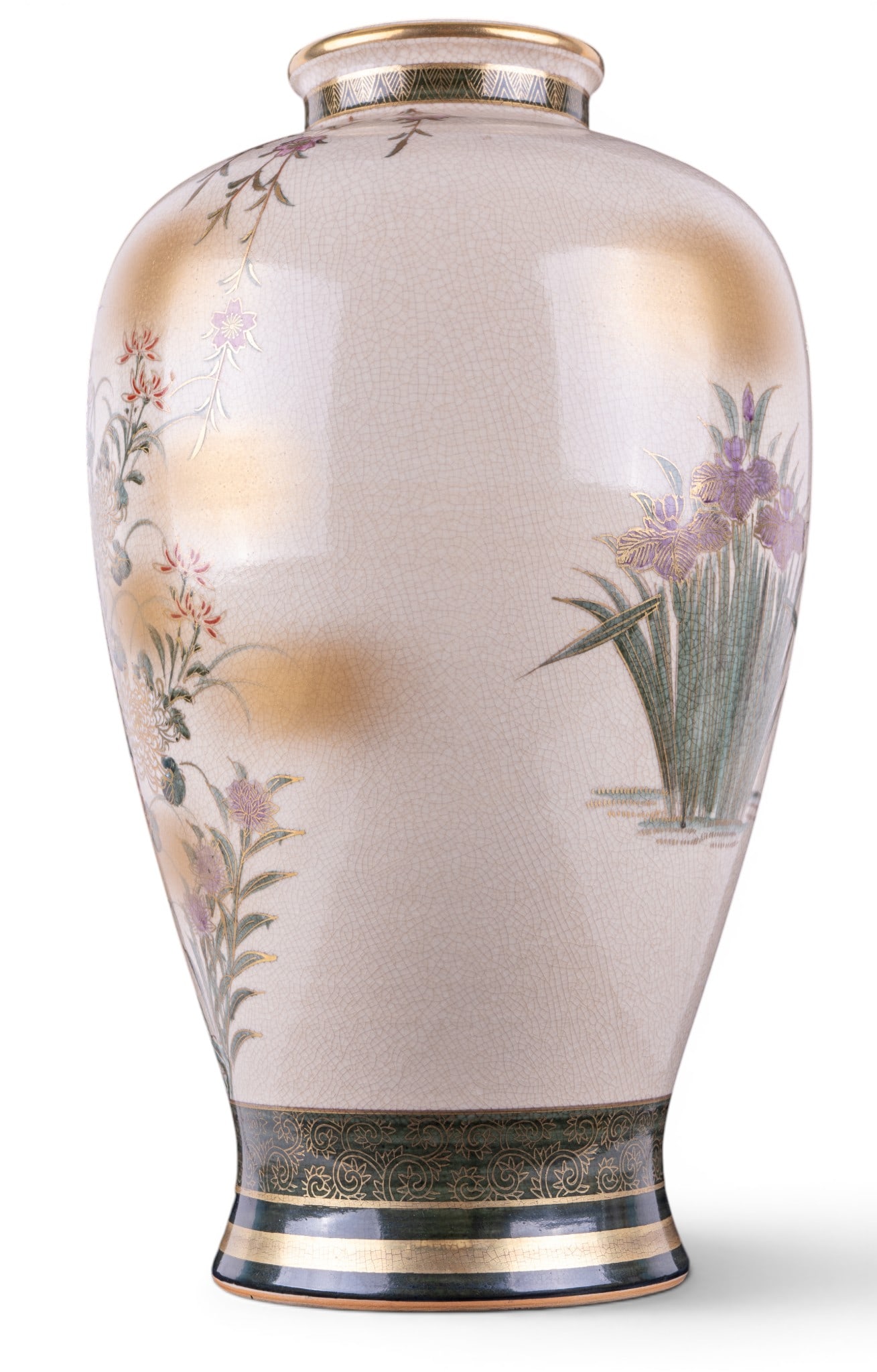Large Satsuma Vase - 6