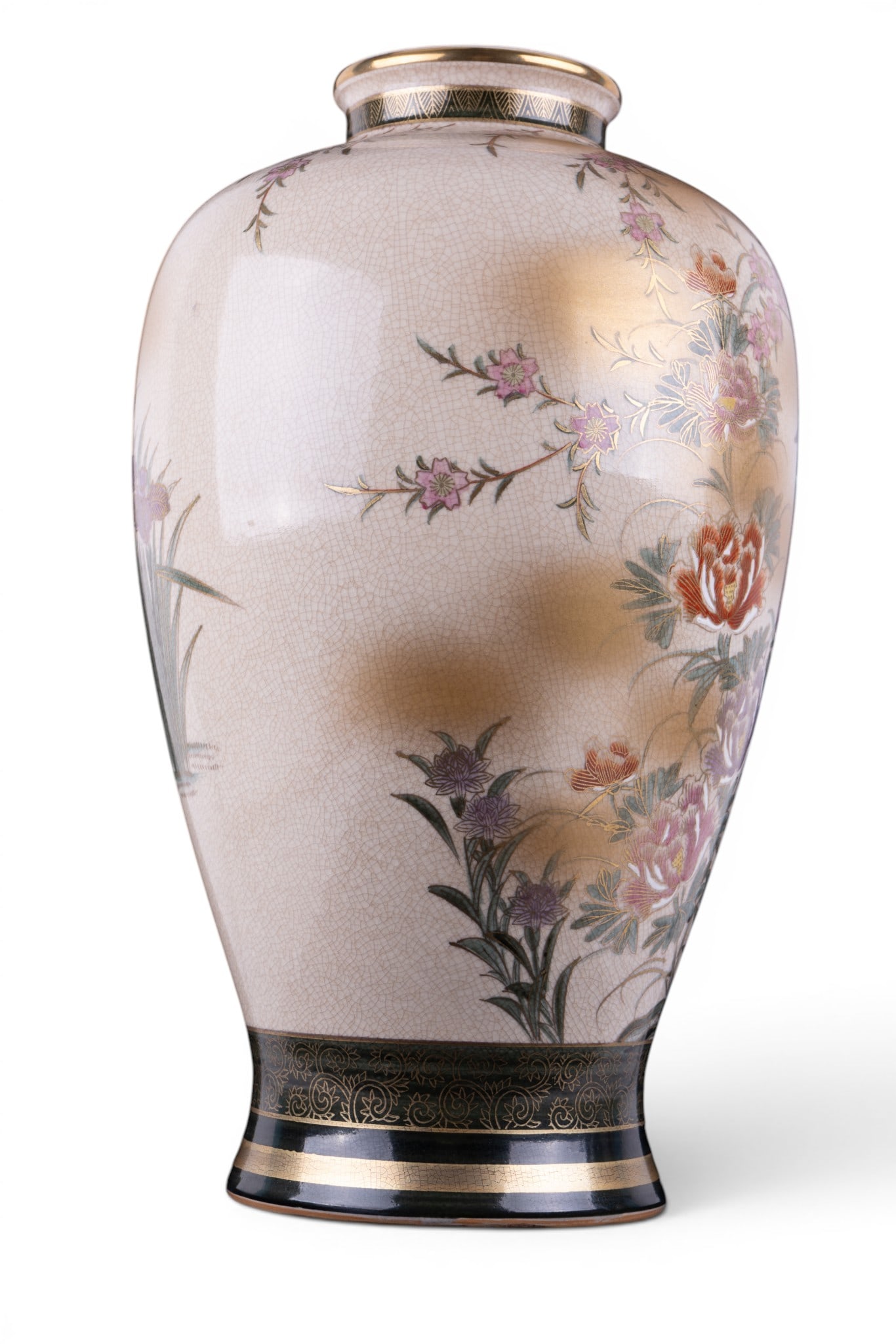 Large Satsuma Vase - 8
