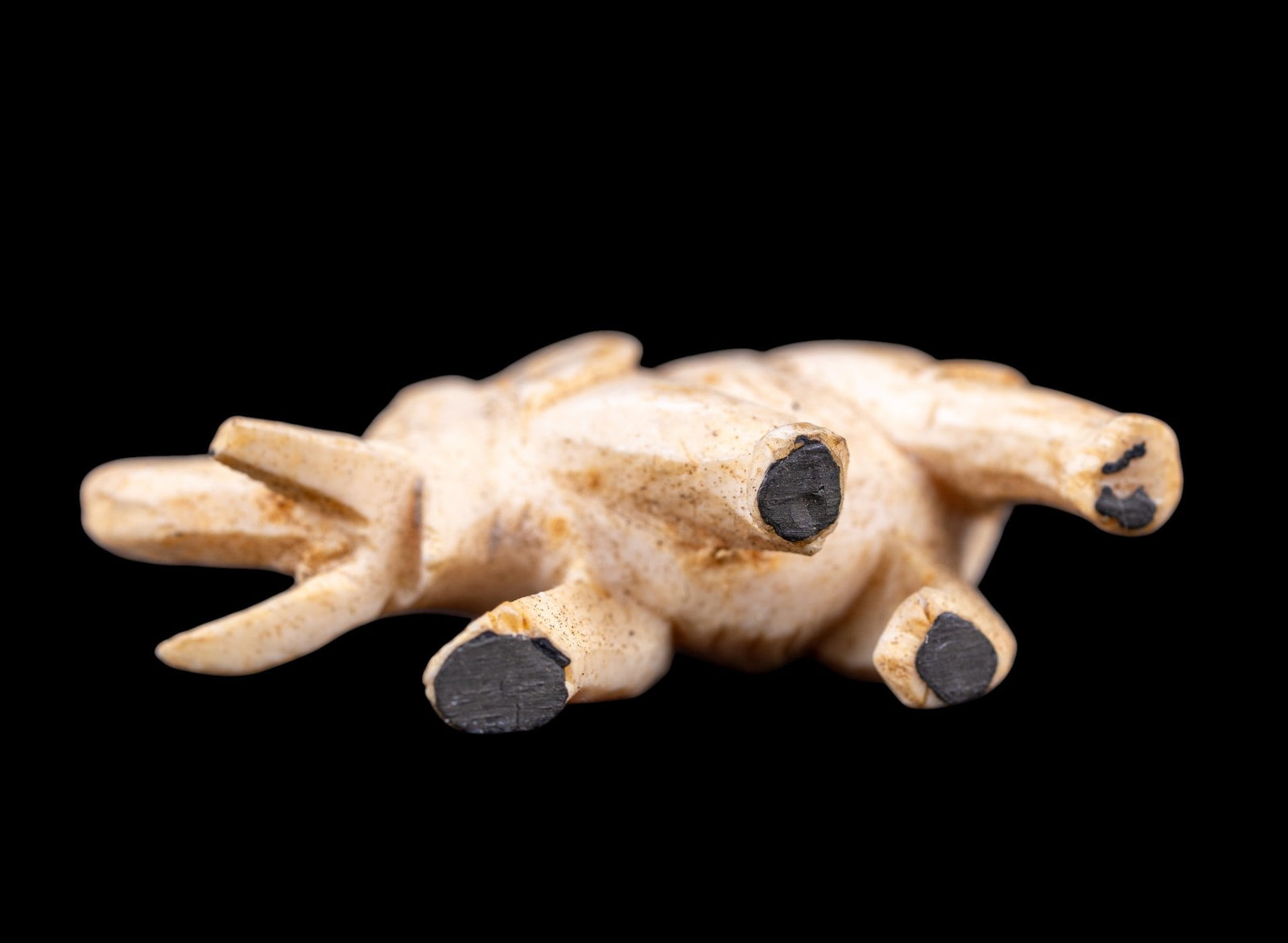 Small Natural Material Elephant Figurine - 5