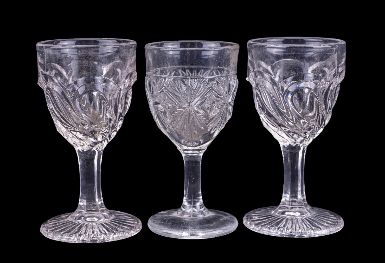 EAPG Sherry and Cordial Stems - 7