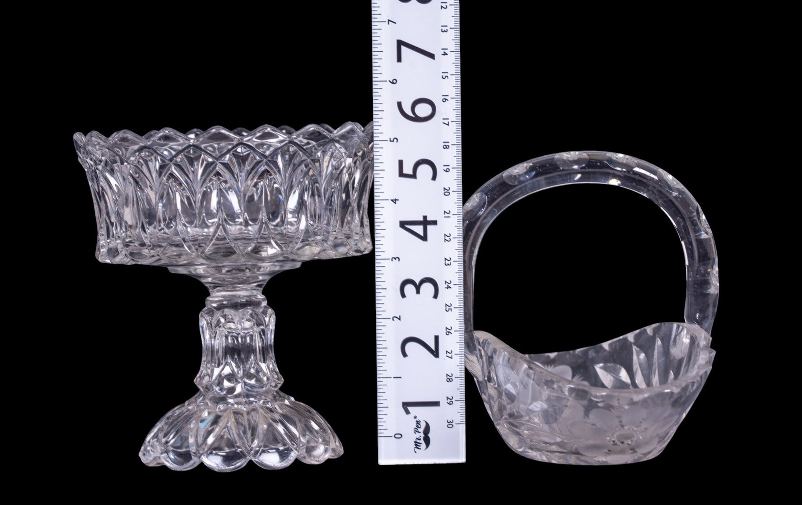 Cut Crystal & Pressed Glass - 11