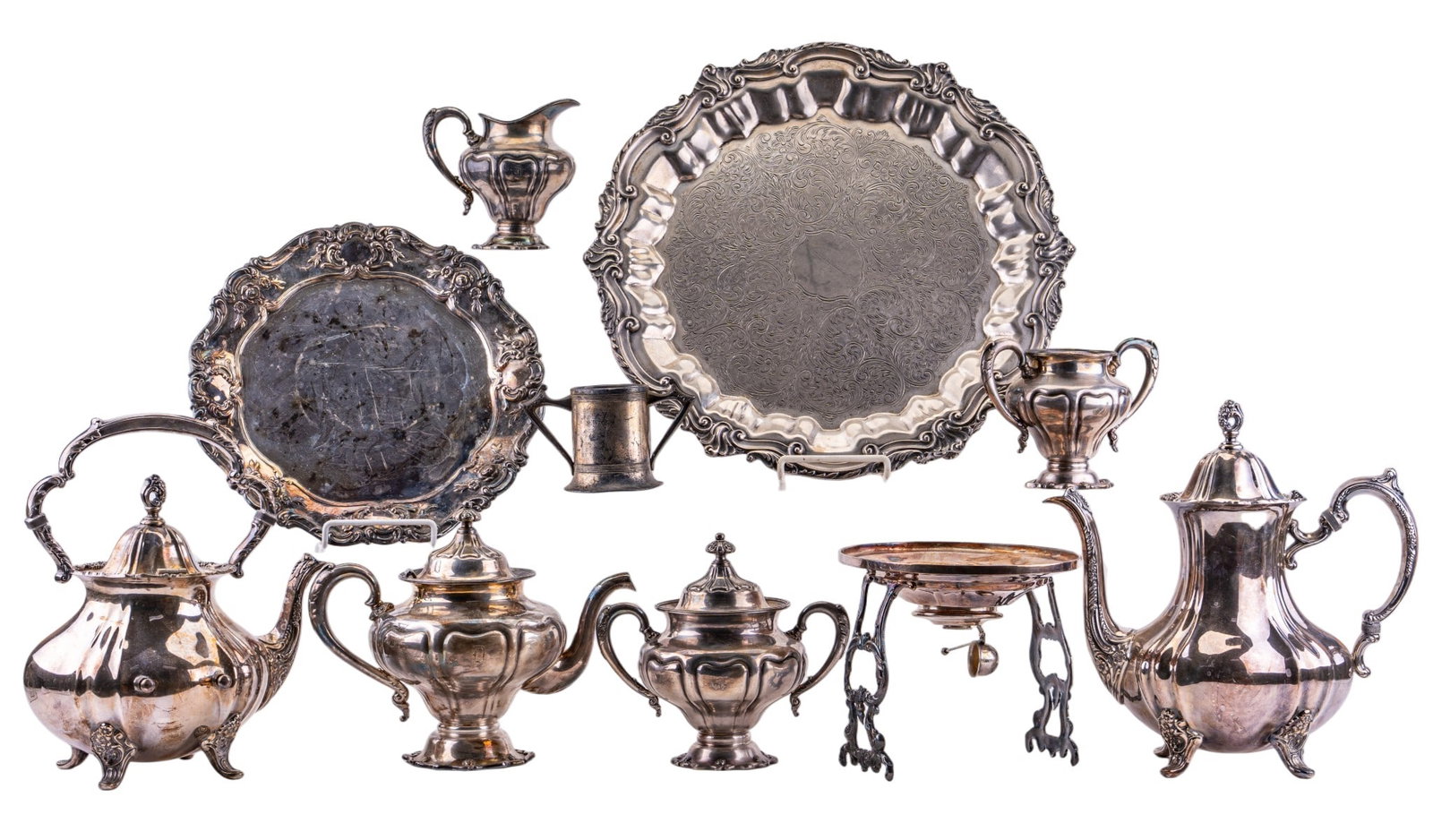 Victorian Style Silverplated Serving Pieces & More (1 of 19)