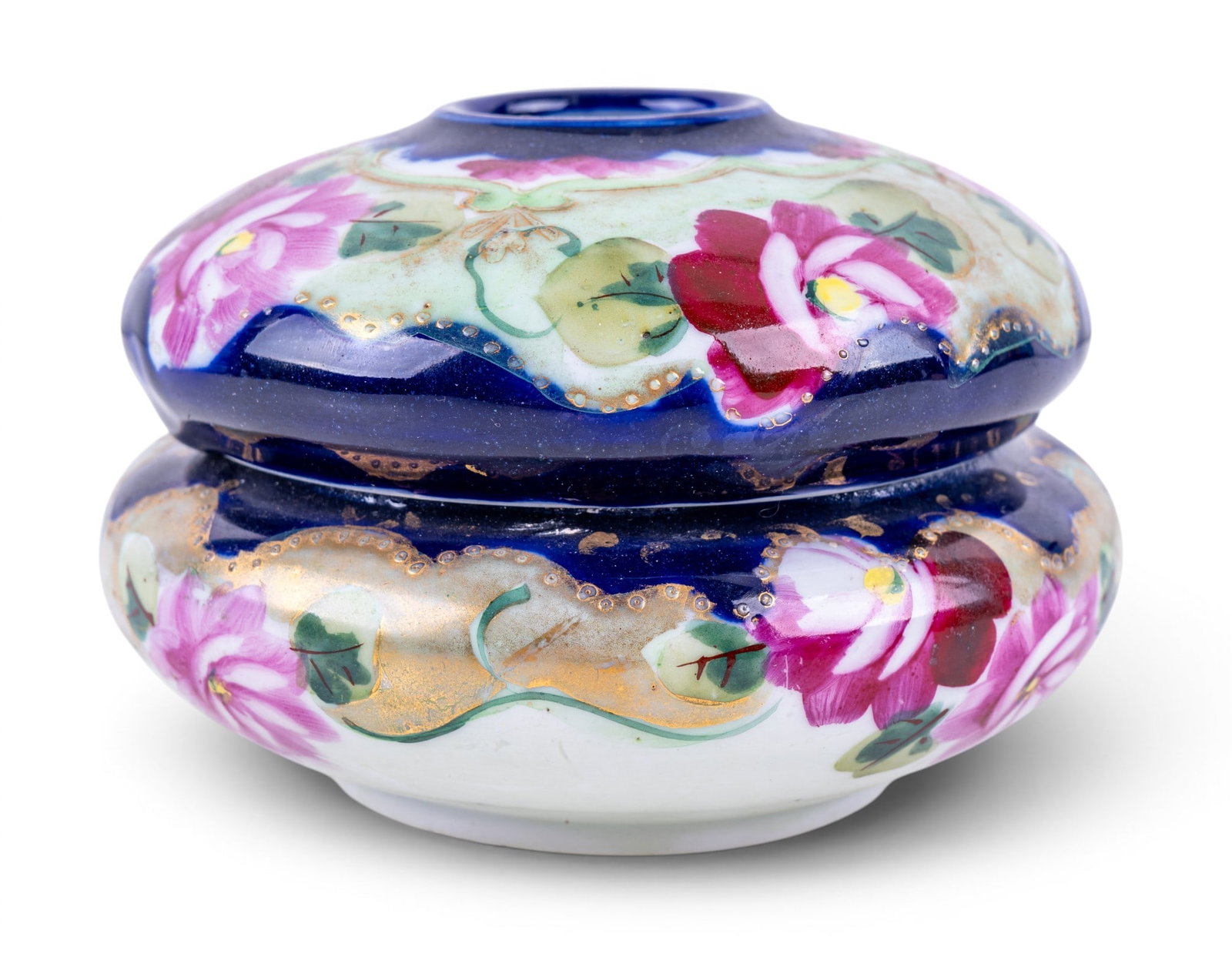 Cobalt Blue Decorated Tea Service - 5