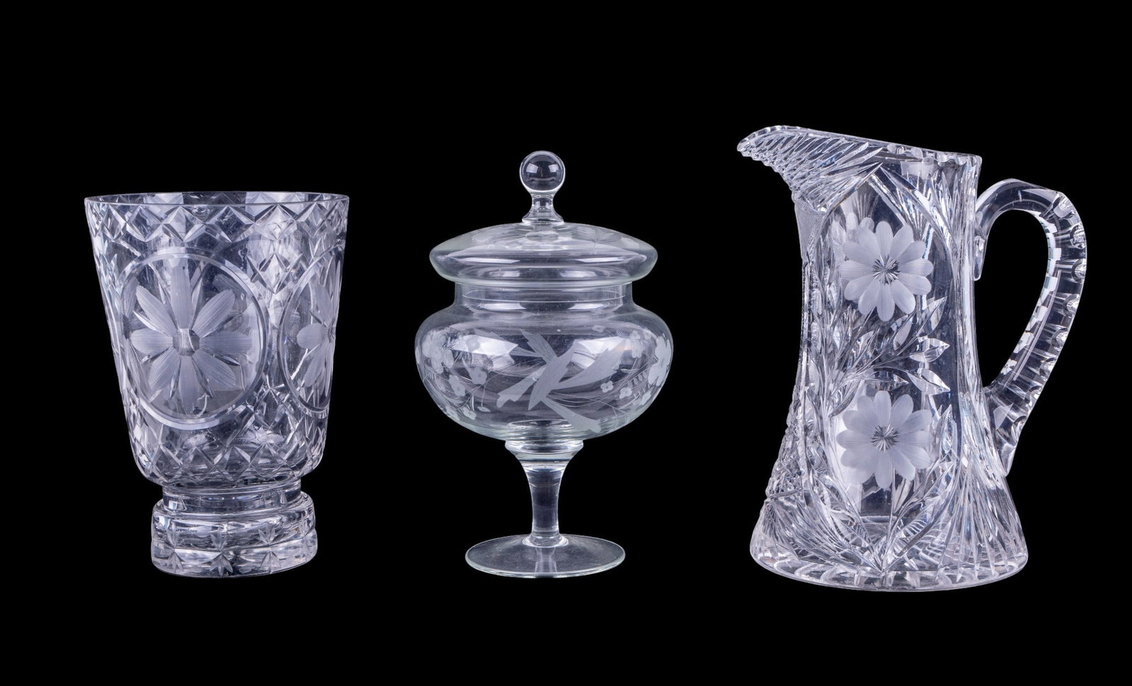Vintage Cut Crystal Pitcher and More (1 of 5)