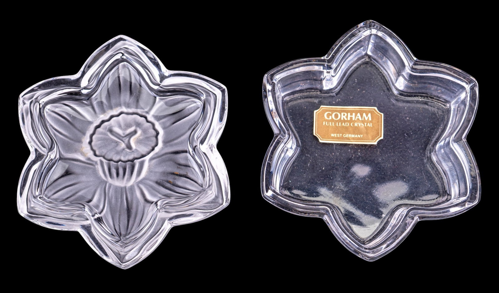 Crystal Table Items w/ Pitcher, More - 3