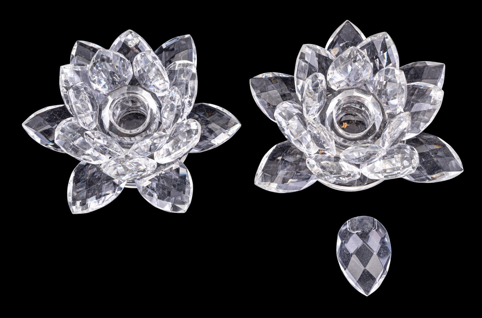 Crystal Table Items w/ Pitcher, More - 8