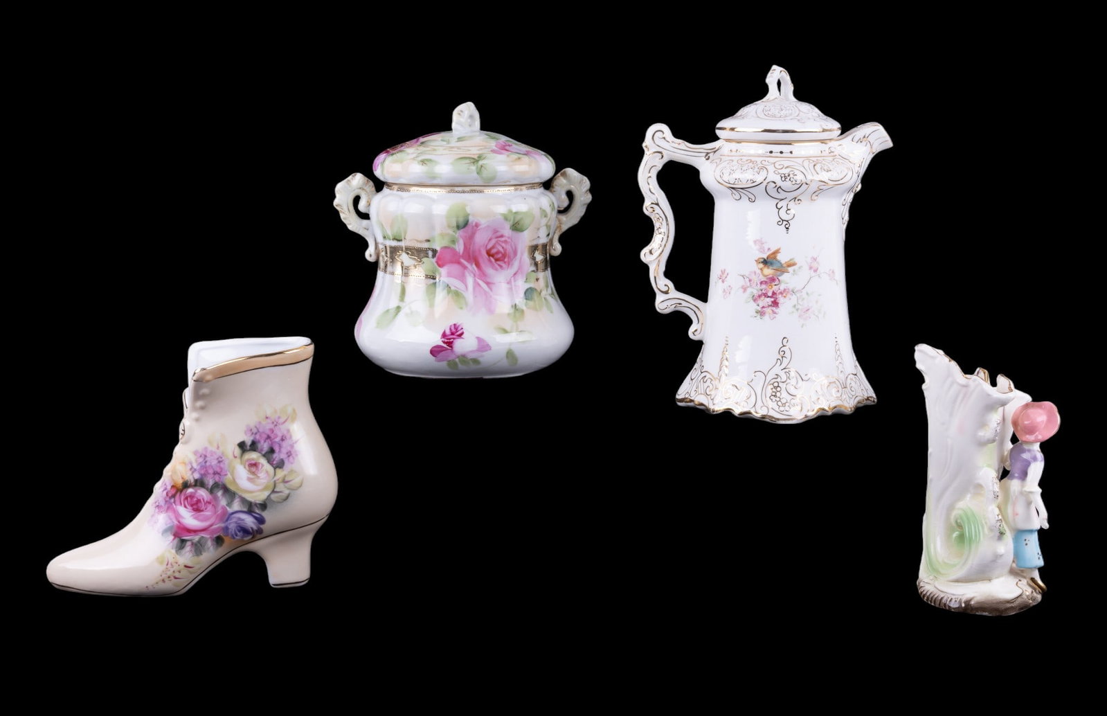 Vintage Hand Painted Porcelain - 2