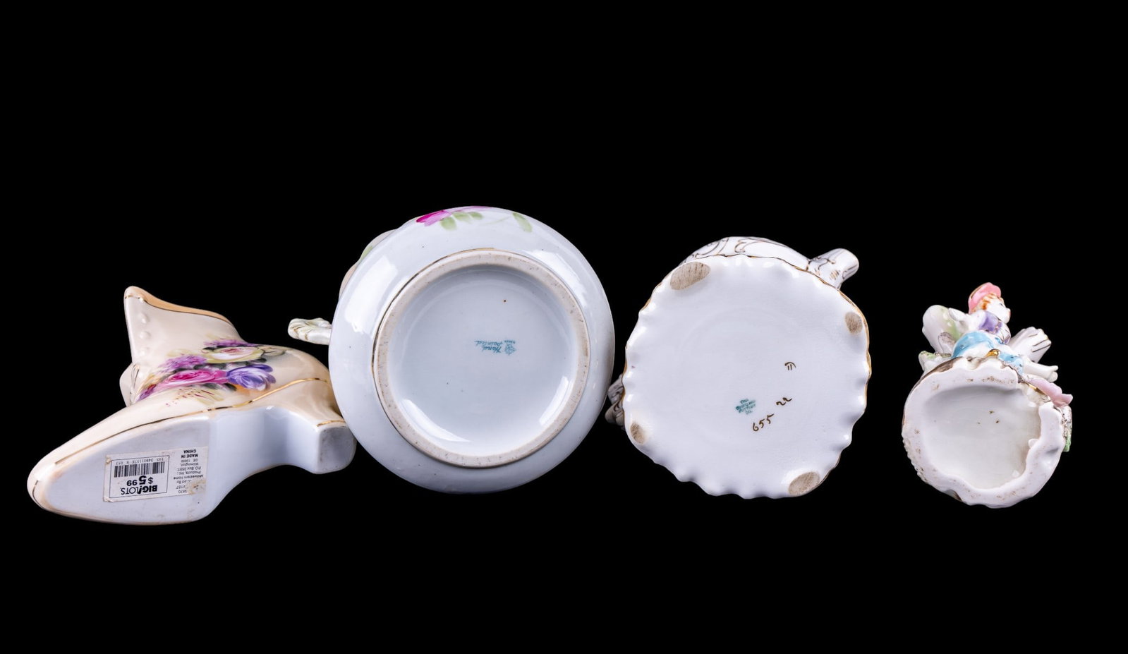 Vintage Hand Painted Porcelain - 3
